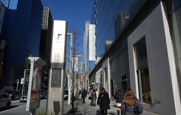 松屋銀座前からBIANCA CLINIC 銀座院への道順 2