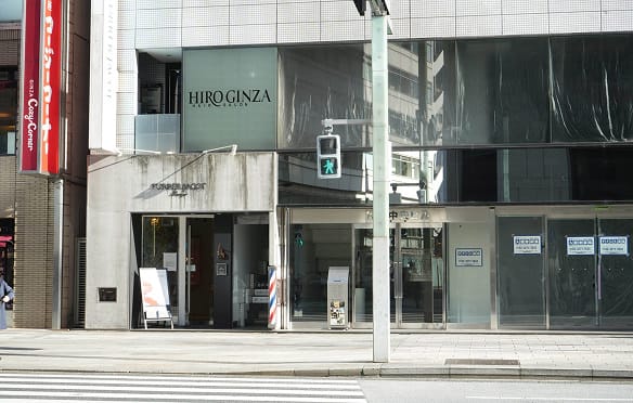 京橋駅からBIANCA CLINIC 銀座院へ右に進む道順 6