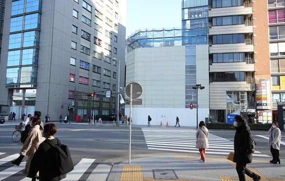 有楽橋交差点からBIANCA CLINIC 銀座院へ進む道順 4
