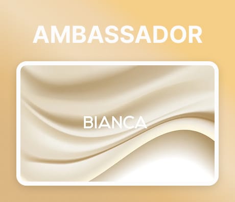 BIANCAリワードプログラム Ambassadorランク特典
