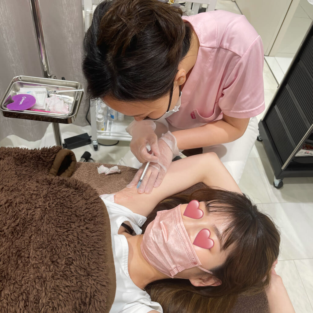 脇汗撃退💥💥ボトックス💉