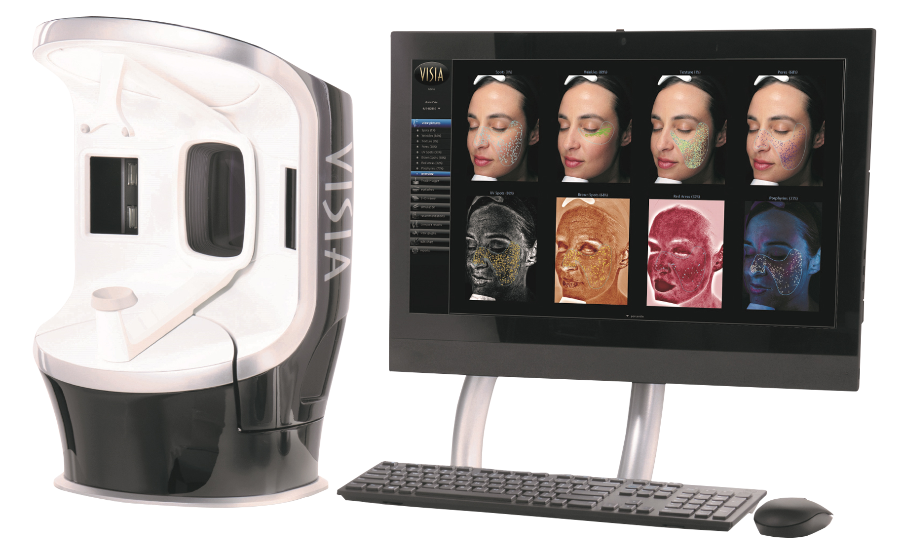 高性能肌診断機：VISIA（ビジア）｜ビアンカ銀座｜日本を代表する美容健康再生医療のクリニック