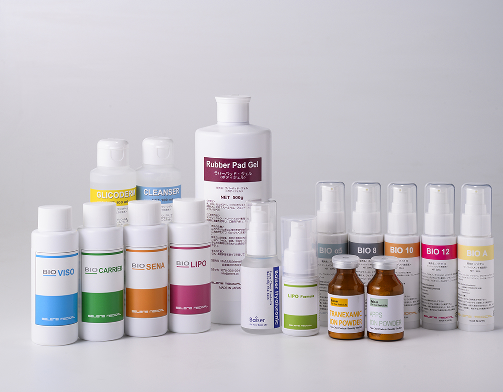 8種類の有用成分から組み合わせた導入薬剤を使用