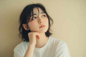 糸リフト後将来フェイスリフトができないのでは？と悩む女性