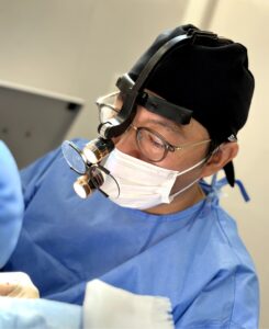 中尾崇医師のフェイスリフト手術の様子