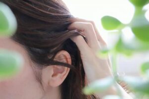 女性の薄毛のイメージ