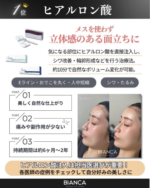 ヒアルロン酸注入後にダウンタイムはある？顎・唇など部位別に解説