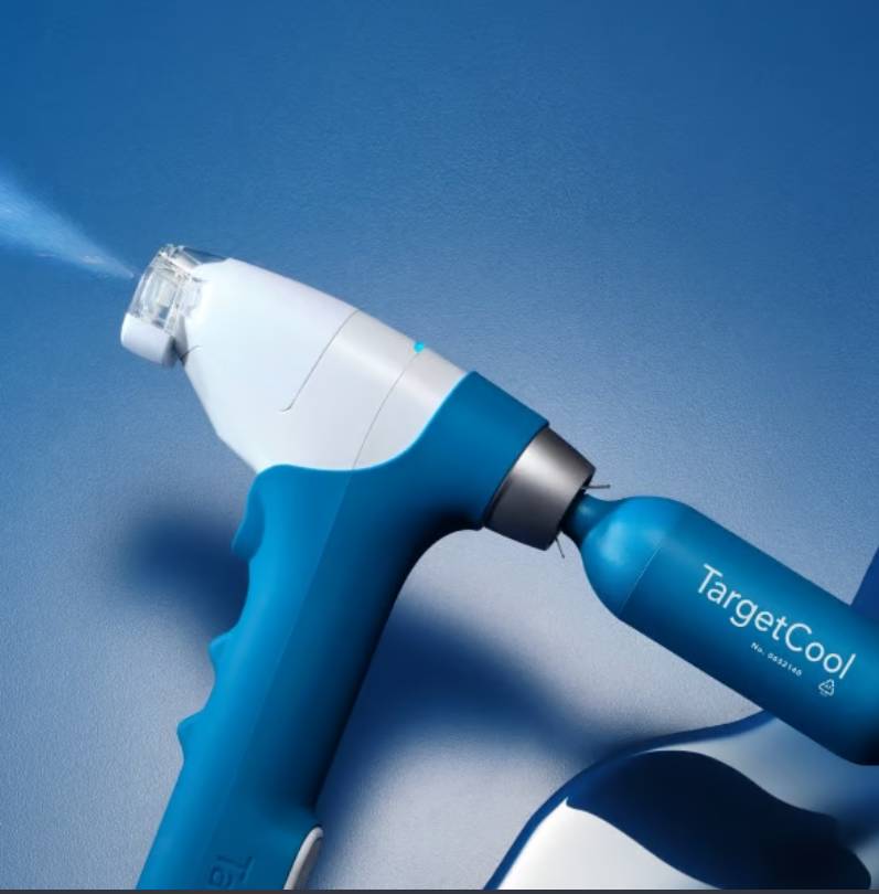 ターゲットクールで痛みのない肌治療