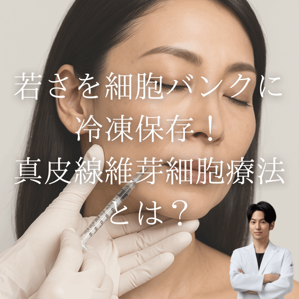 若さを細胞バンクに冷凍保存、真皮線維芽細胞療法とは？