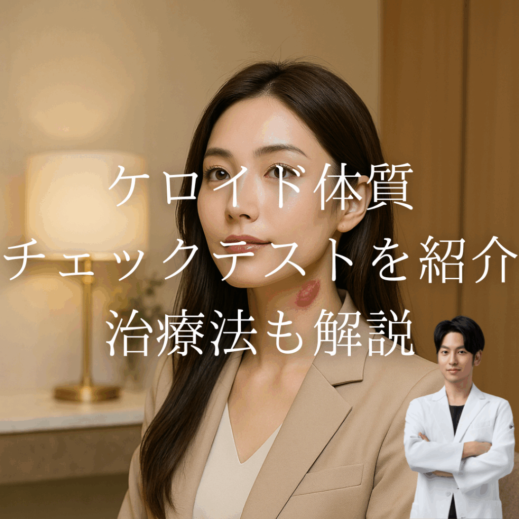 ケロイド体質チェックテスト受けてみよう、治療法も解説
