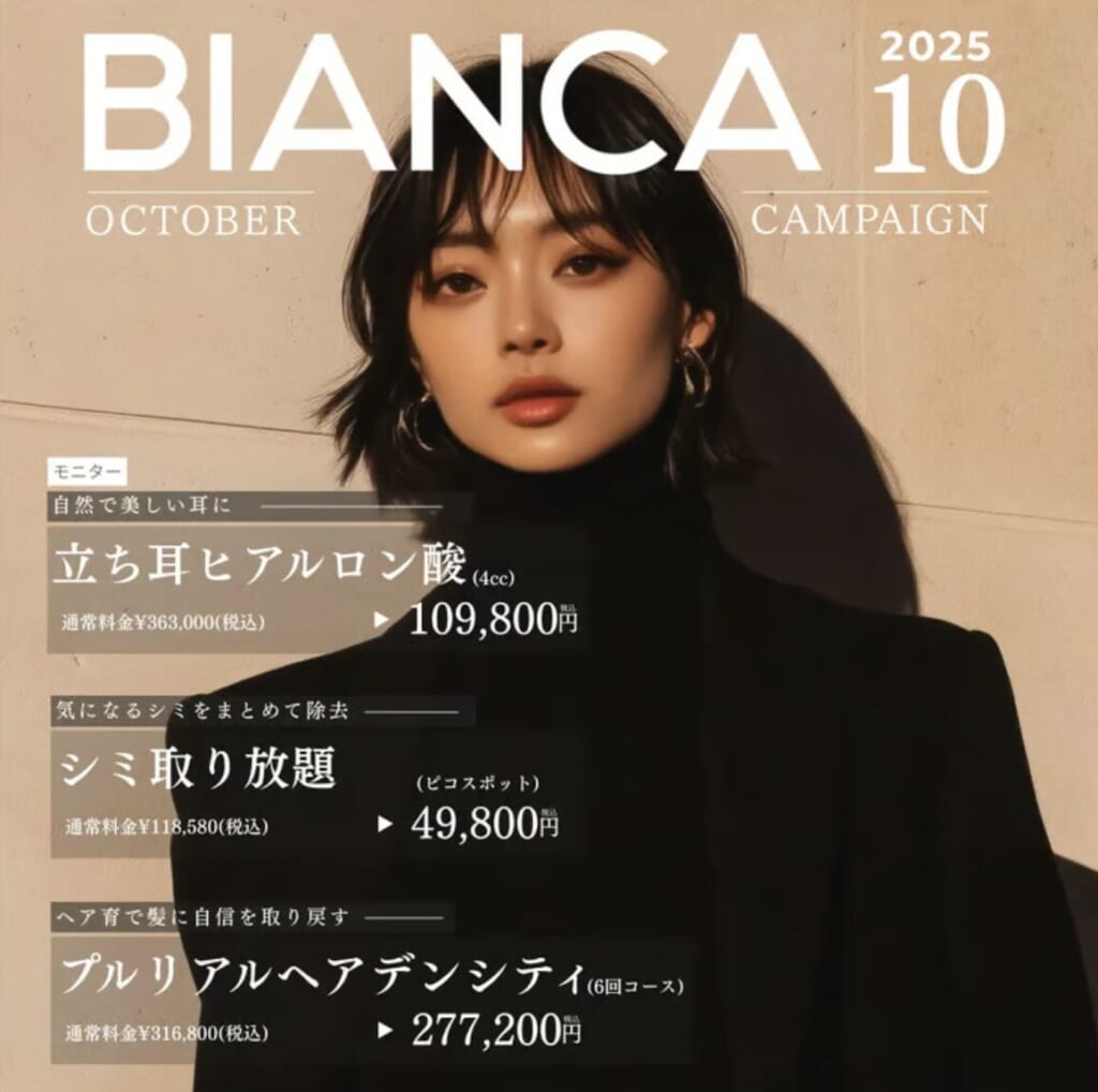 10月キャンペーン🍂大人気の“あの”治療がお得に‼️