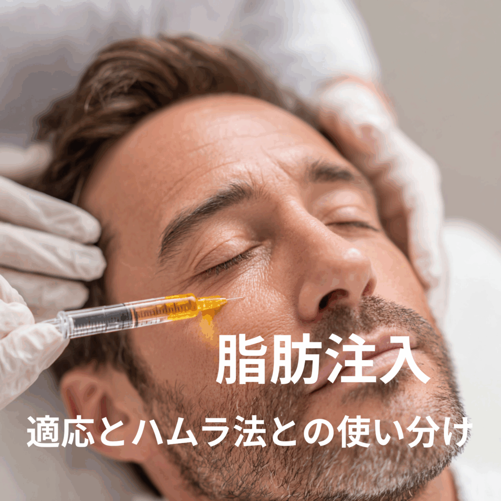脂肪注入とは？② ⸻適応とハムラ法との使い分け