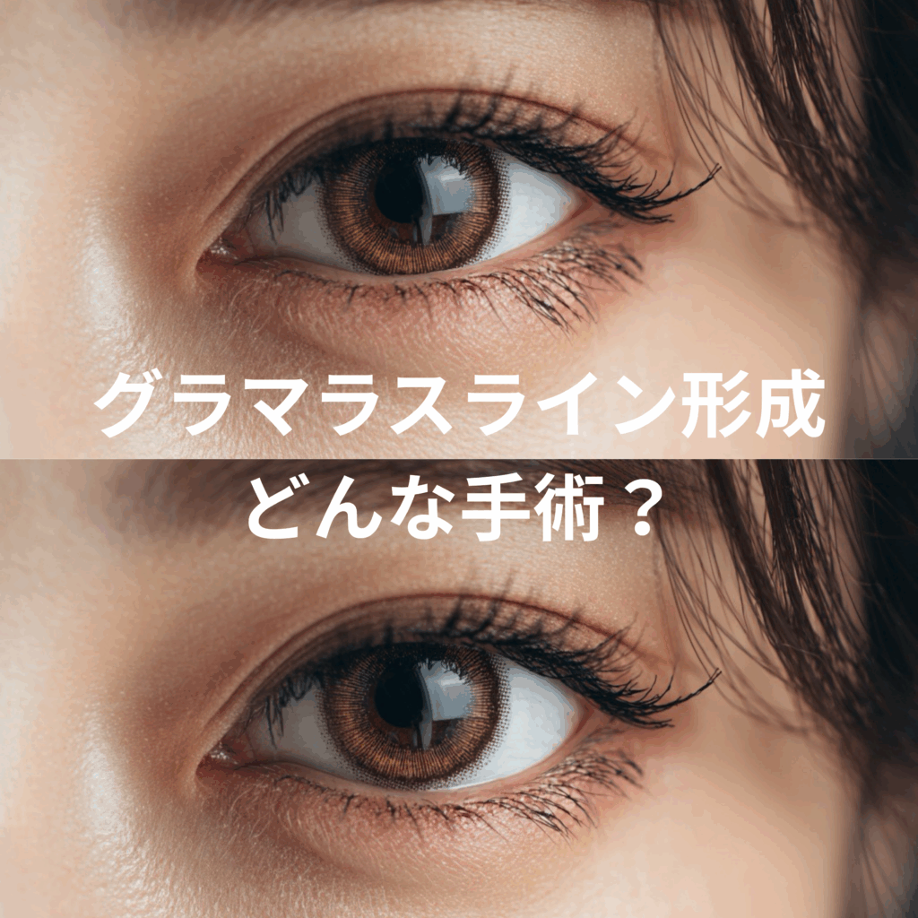 グラマラスライン形成で優しい印象に