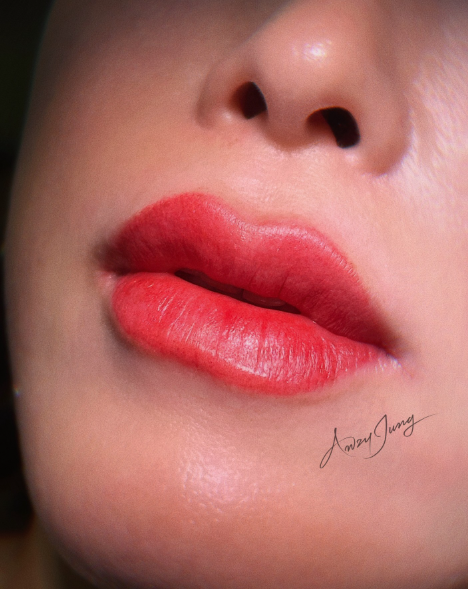 自然な血色で明るい印象に｜リップアートメイク