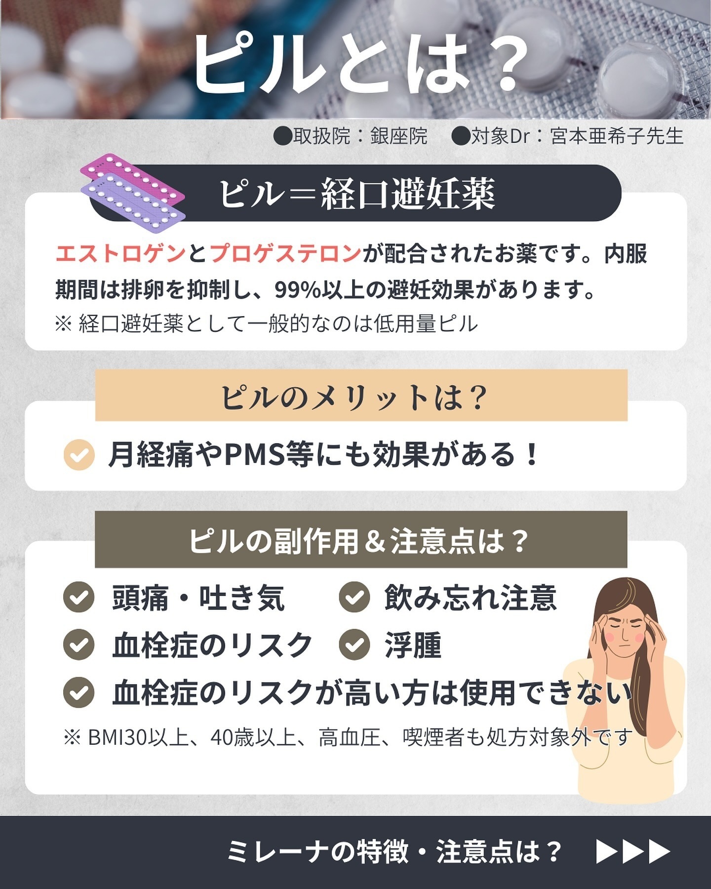 避妊用ピルとは