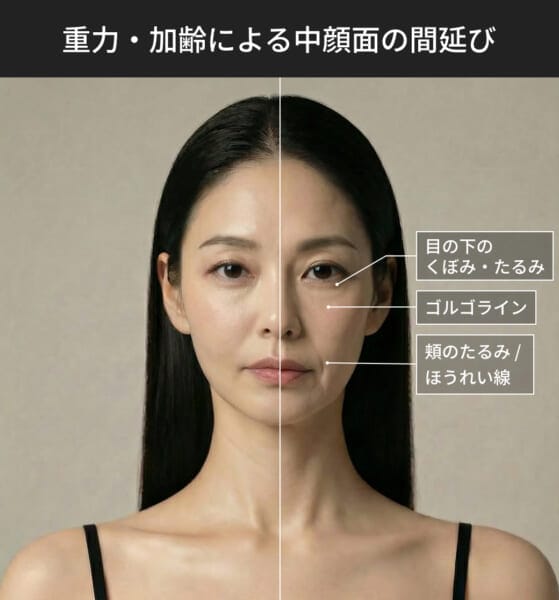 ミッドフェイスリフト リッチ銀座・表参道にあるBIANCA CLINIC ビアンカクリニック|美容外科・美容皮膚科・再生医療・美容婦人科・美容内科
