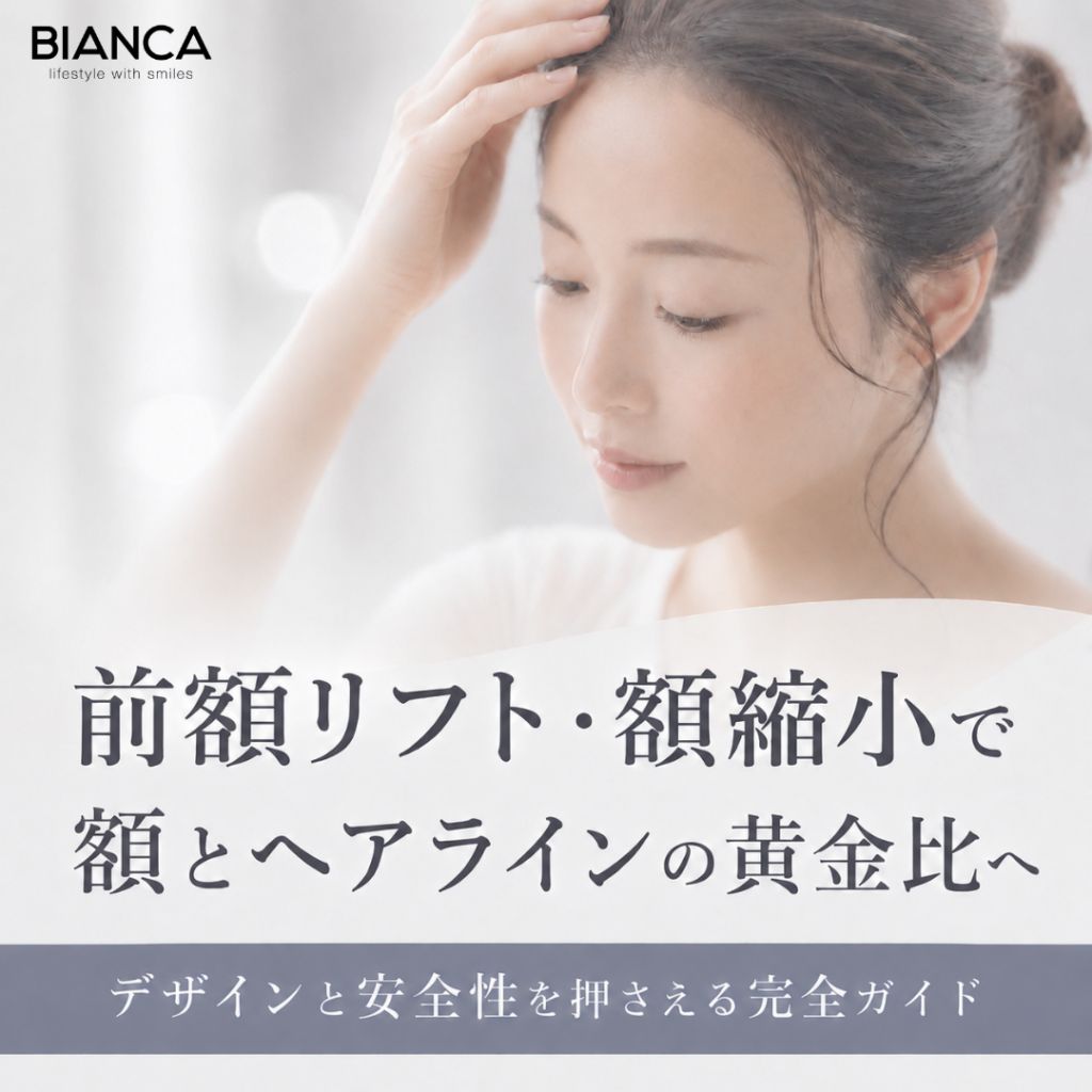 前額リフト・額縮小で額とヘアラインの黄金比へ—デザインと安全性を押さえる完全ガイド