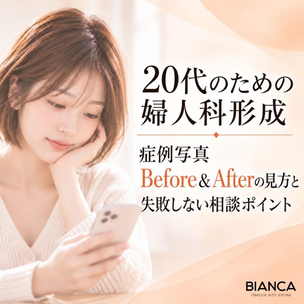20代のための婦人科形成｜症例写真（Before & After）の見方と失敗しない相談ポイント