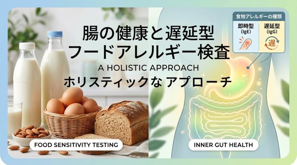 腸の健康と遅延型フードアレルギー検査