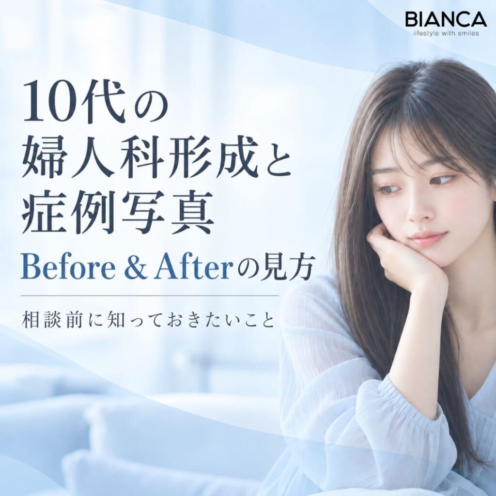 10代の婦人科形成と症例写真（Before & After）の見方｜相談前に知っておきたいこと