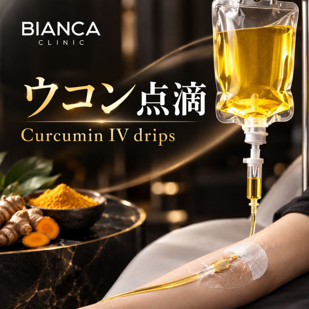 飲酒前後のインナーケアにおすすめ！ウコン点滴