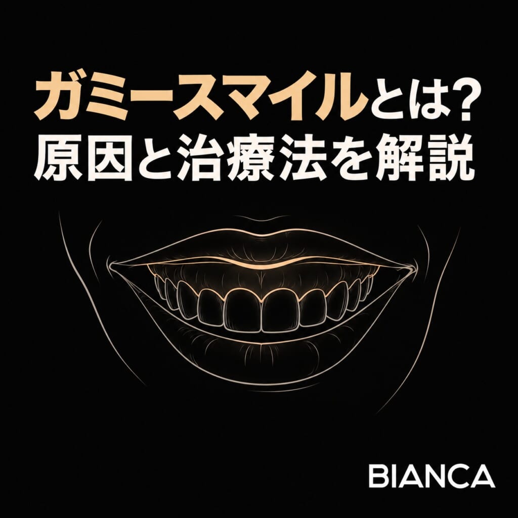 ガミースマイルとは？原因や特徴、治療法を歯科医師が解説